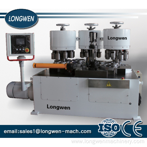 Can necking - flanging - seaming machine for tinplate can making line